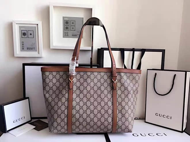 Gucci 古驰女士购物袋 购物袋 款号 309613 33--26cm十年打造 全球市场顶级独家控货 G30961
