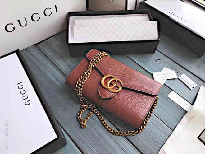 Gucci古驰 双G链条包【款号】401232 20--11cm十年打造，全...