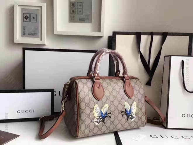 Gucci古驰 蝴蝶包 【款号】409529 28--18cm十年打造，全球...
