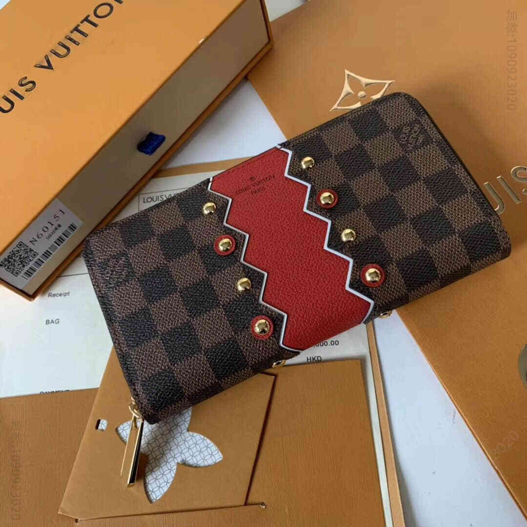 LV/路易威登2023新款ZIPPY 女士长款拉链钱夹手拿钱包 N60145