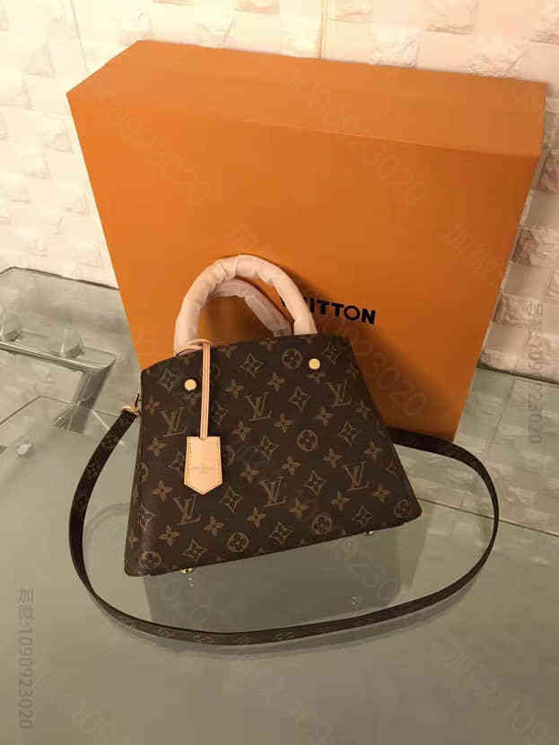 LV M41055 路易威登Montaigne BB 小号手袋 Monogr...