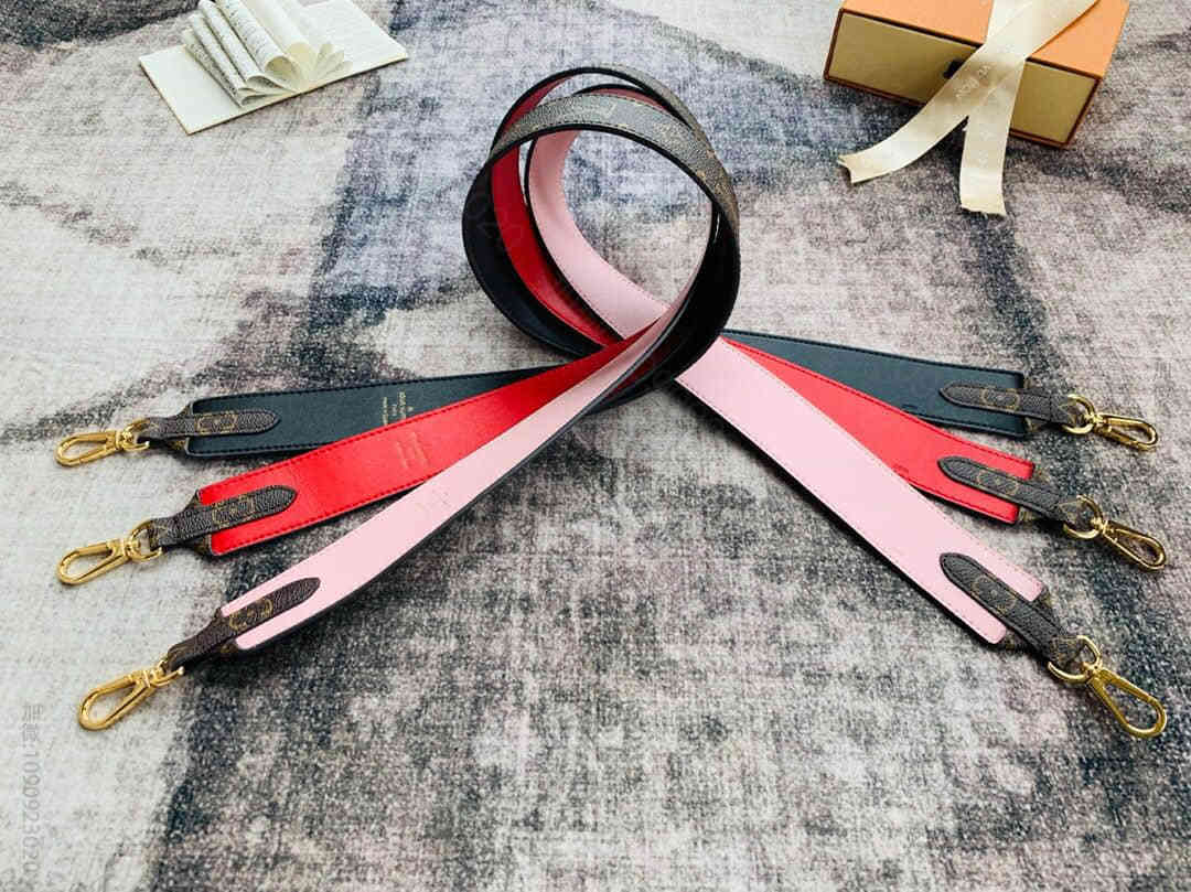 LV/路易威登 Monogram帆布宽肩带 3色