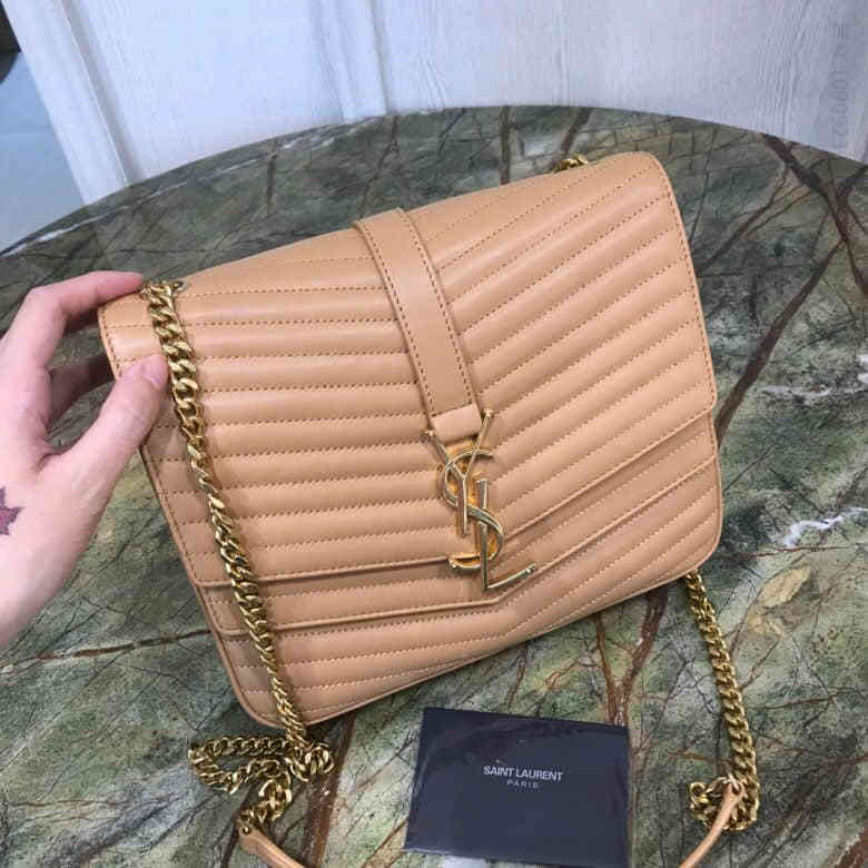YSL/圣罗兰 SULPICE 中号绗缝真皮链条包 532652
