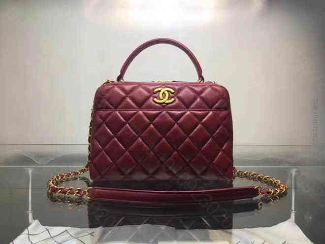 Chanel 刘诗诗同款 公文包！ 市场最牛货，女士公文包，最適合上班族的美...
