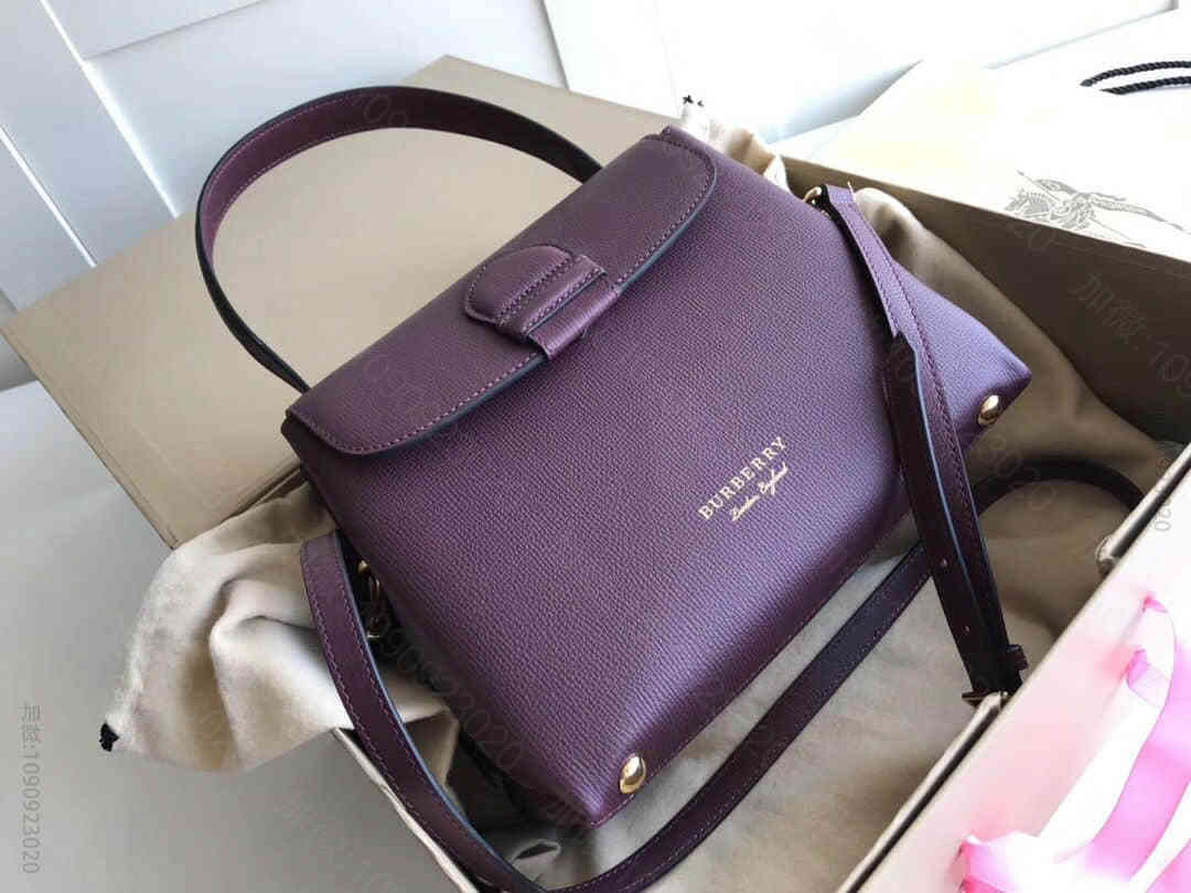 Burberry/博柏利 全粒纹皮革托特包 6181小号