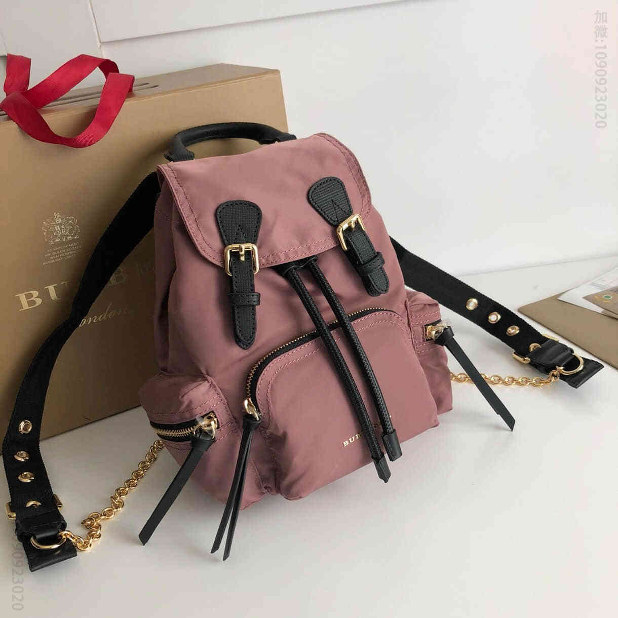 Burberry/博柏利 小号Rucksack军旅背包