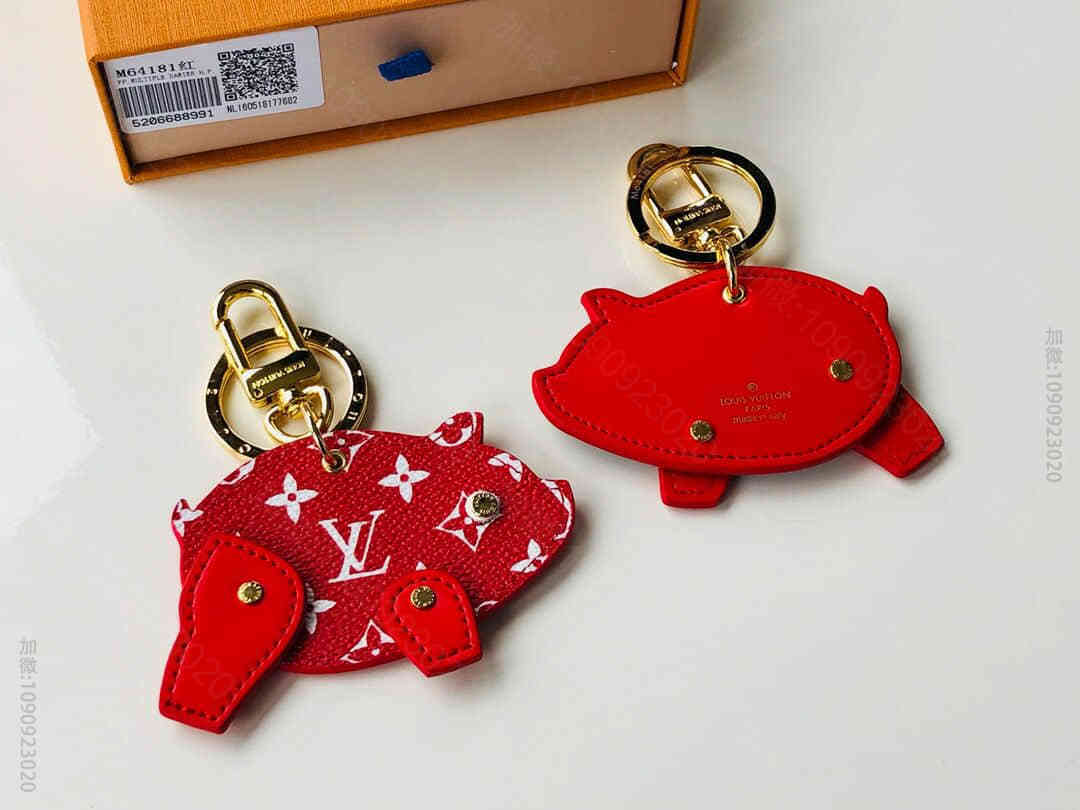 M16413_LV包包挂饰LV/路易威登 PIG 包饰与钥匙扣 原单LV钥匙扣
