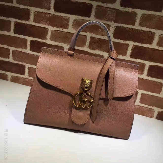 Gucci古驰 新款专柜品质 款号409155棕皮 原版皮质，实物实拍！