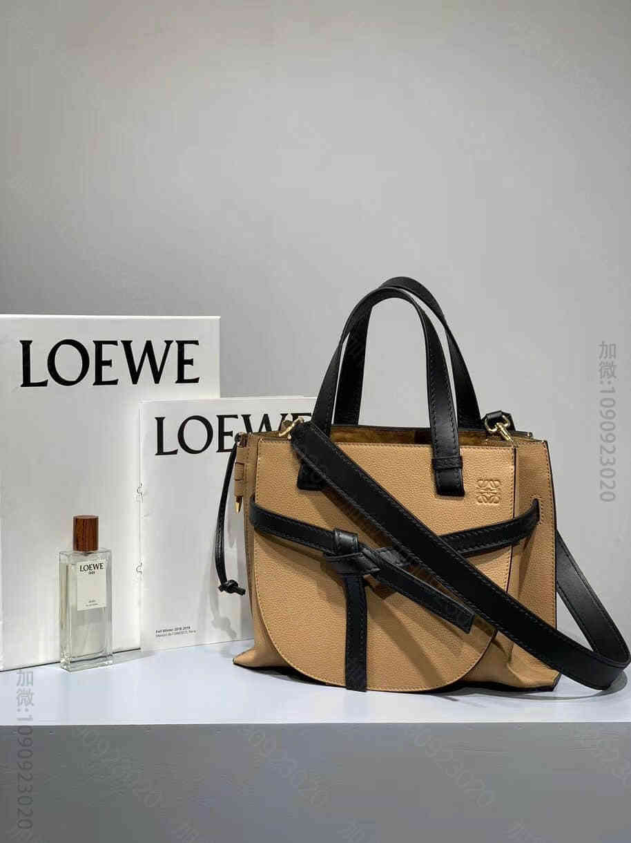 罗意威/Loewe gate top handle手提马鞍包