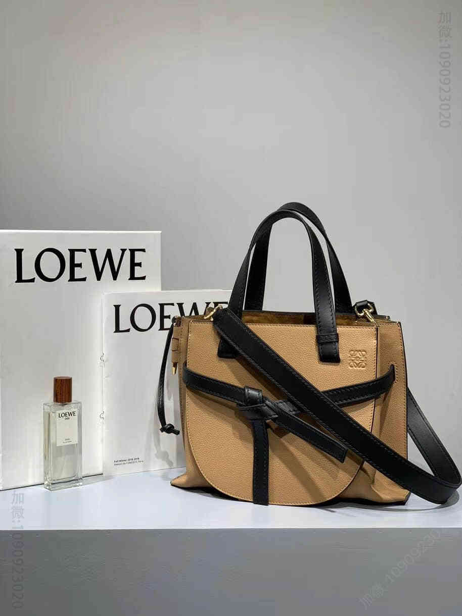 罗意威/Loewe gate top handle手提马鞍包