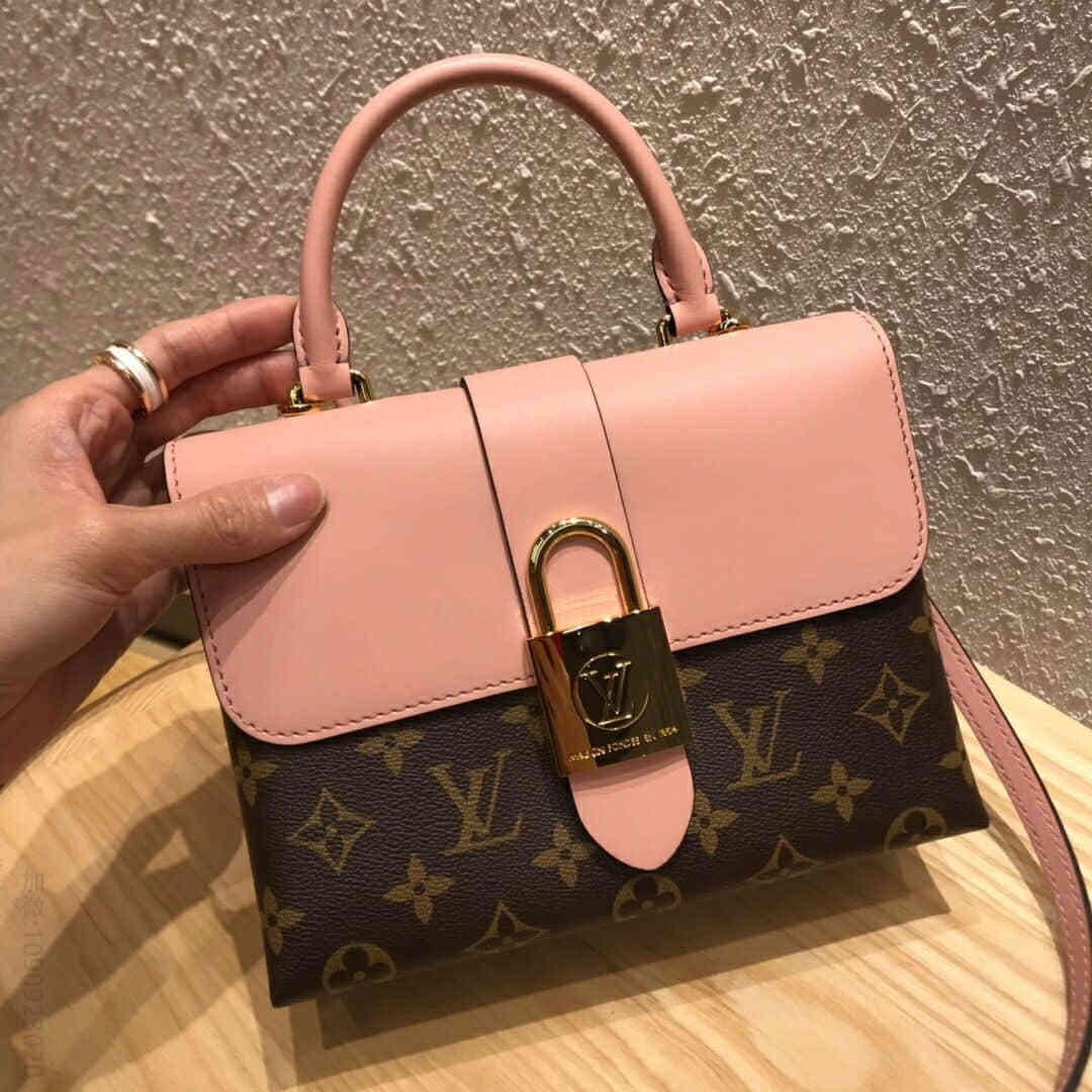 LV Locky BB挂锁锁头手提包 M44080