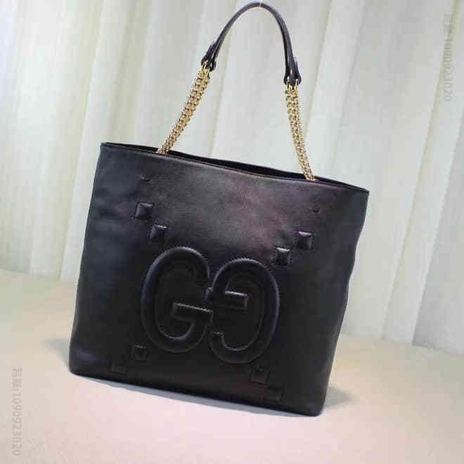 Gucci古驰 全新款专柜品质，34W x 30.5 H x 12.5D原单质量，秋冬必备款，453561克全皮浮雕GG