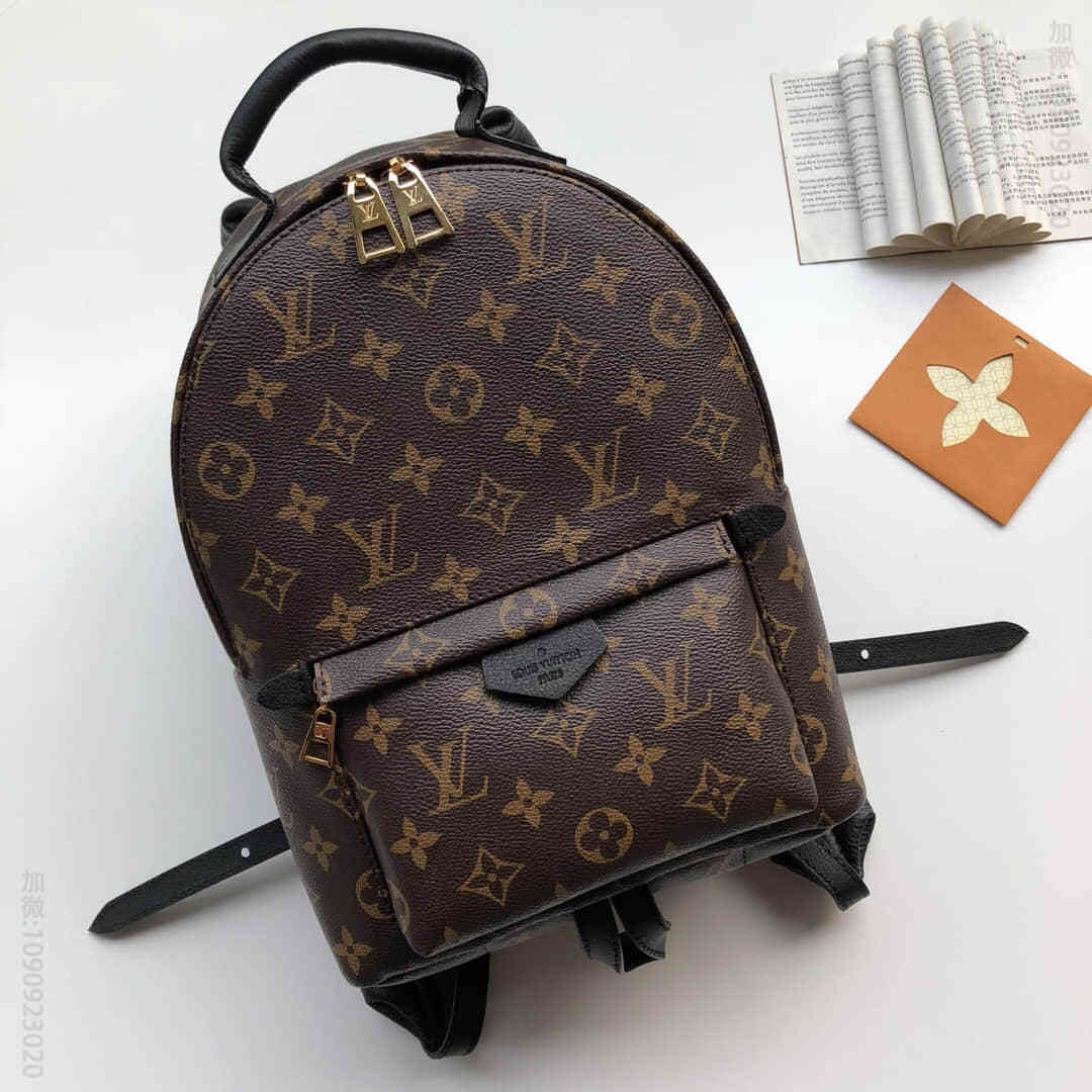 Louis Vuitton/路易威登M41560老花个性时尚实用女士双肩背包