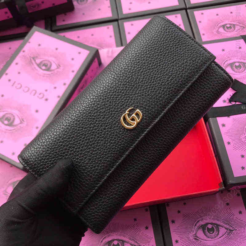 Gucci古驰/456116黑色全皮