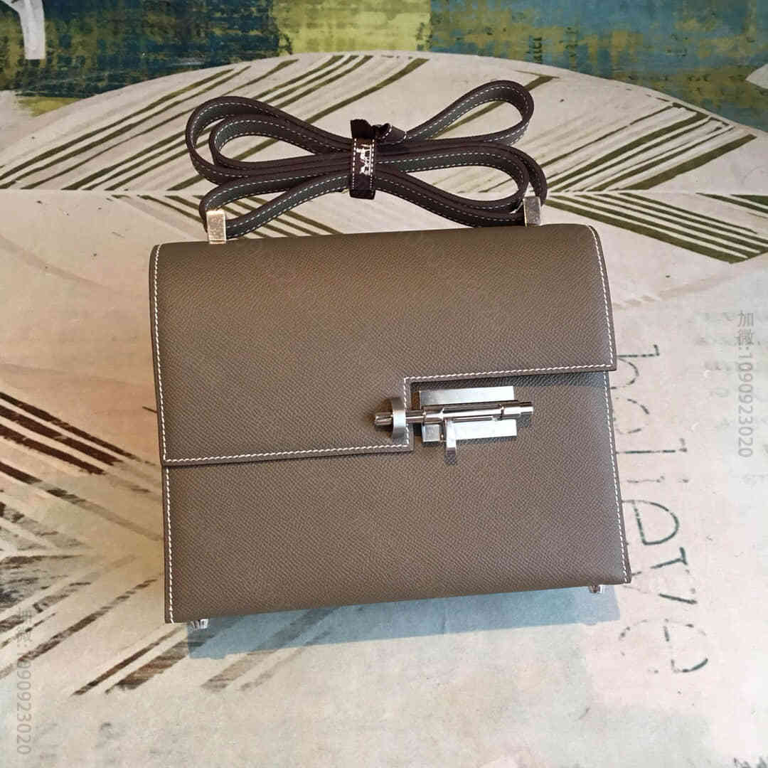 Hermès/爱马仕 in stock verrou 大号 蜜蜡线手缝 大象...
