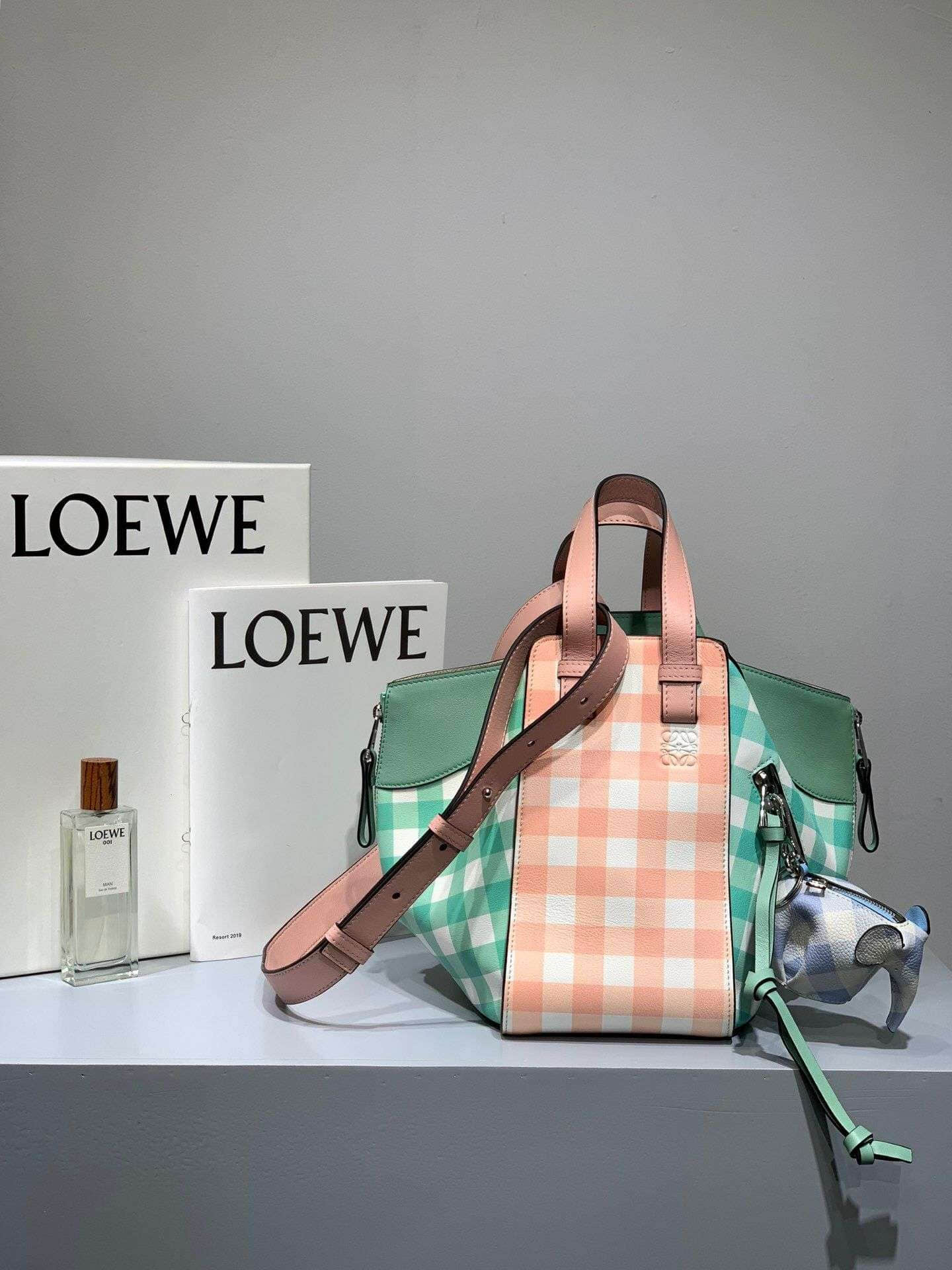 罗意威手提女包 Loewe/罗意威 Hammock bag小号吊床包 