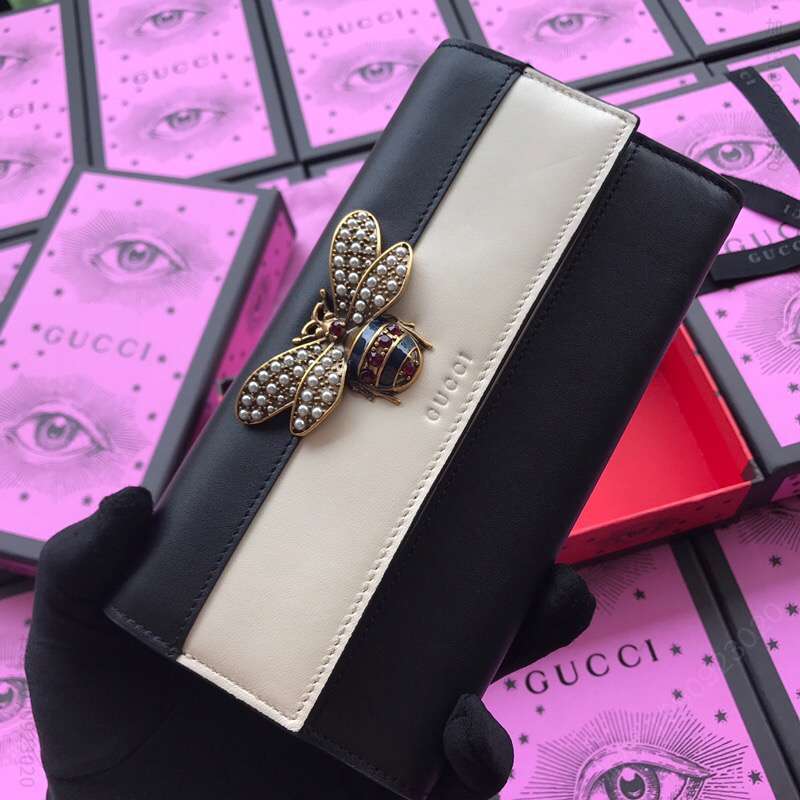 Gucci古驰/476064黑色拼色全皮