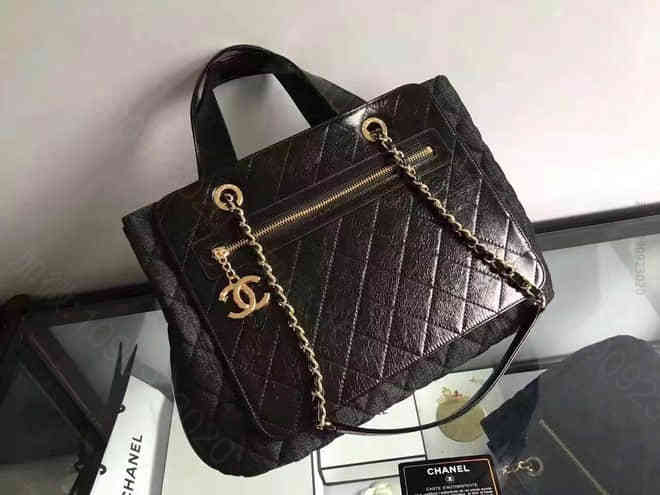 CHANEL 秋冬新款购物袋出货 原进口皮料 顶级做工 现货首发