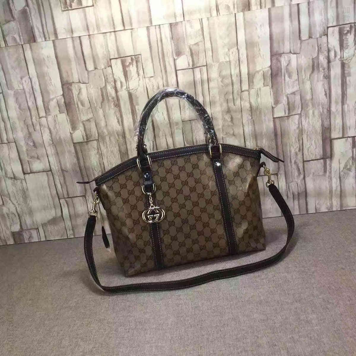 Gucci古驰 341503 2016专柜爆款 头层牛皮女士手提斜跨包 奢侈品一件代发