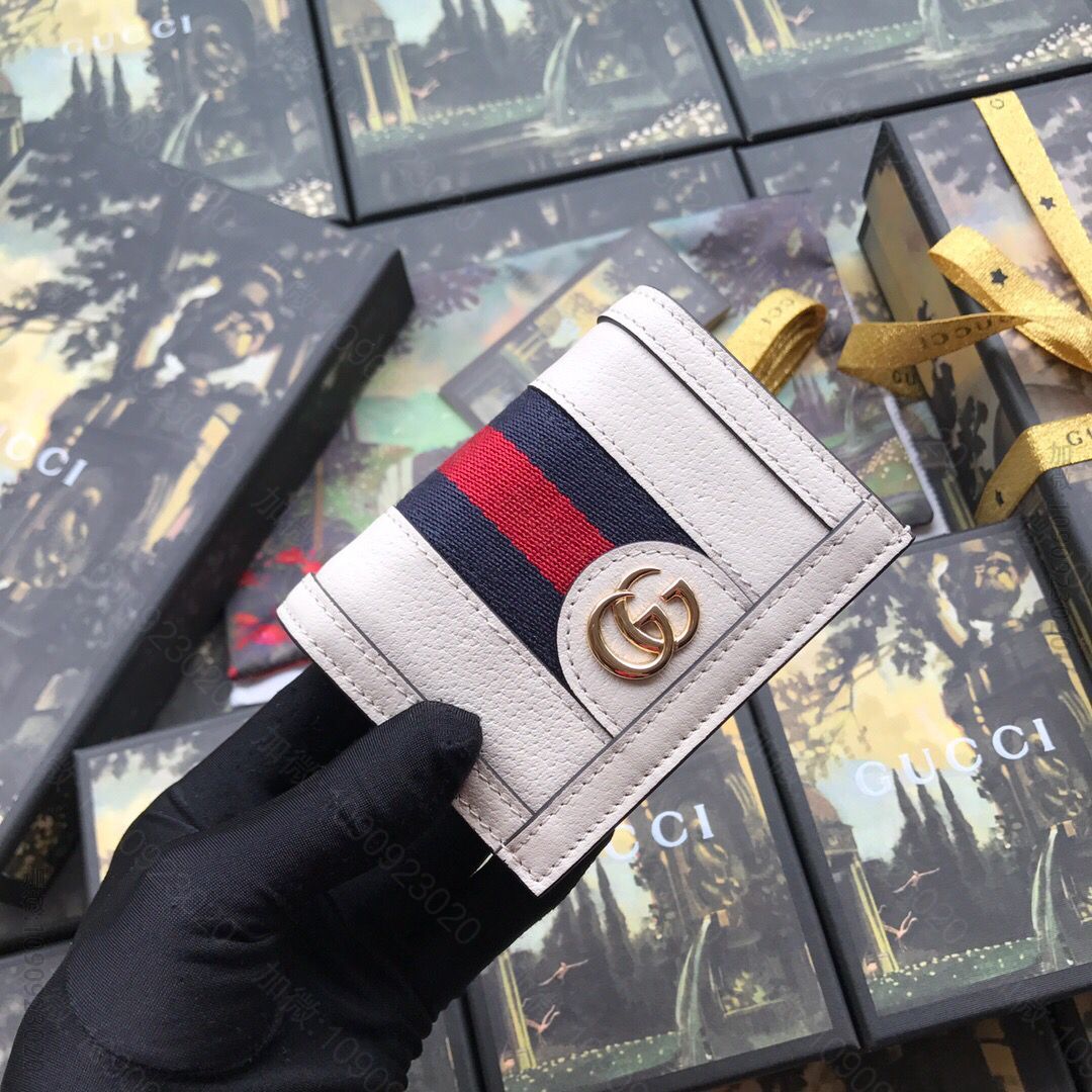 Gucci古驰 Ophidia 系列卡包 523155