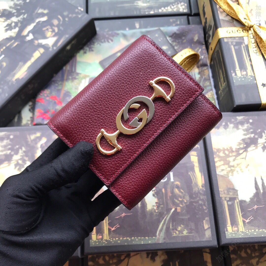 Gucci古驰 573622 全皮钱包