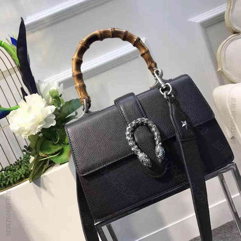 Gucci古驰 代购448075竹节凯文欧美风格女包单肩包真皮手提包酒神包包