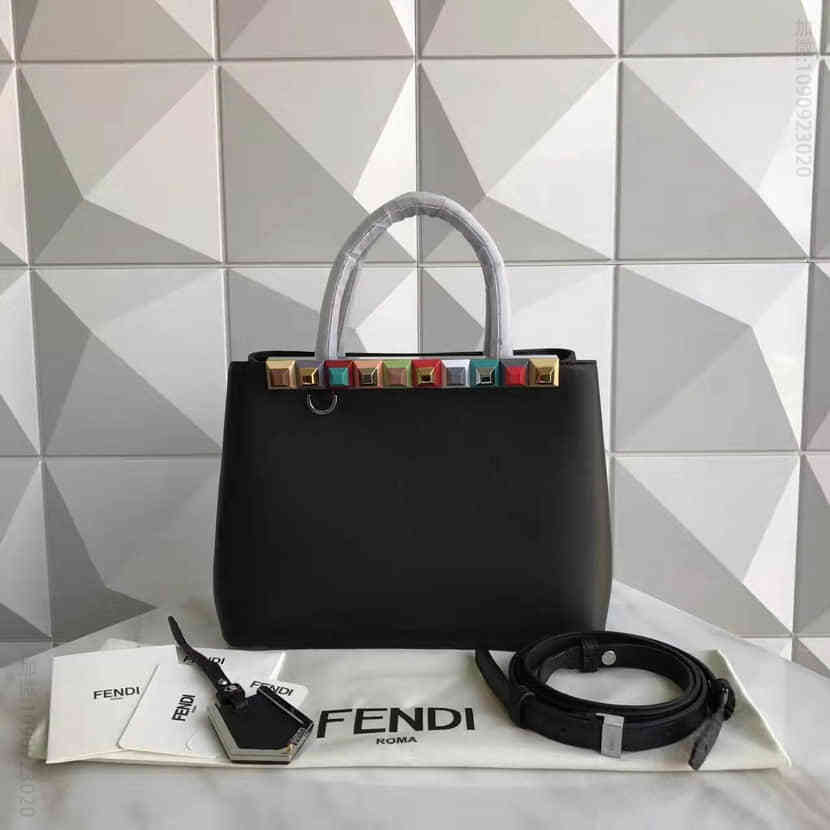 2017最新明星同款 芬迪FENDI 刘亦菲 in 挎PETITE 2JOURS 手袋