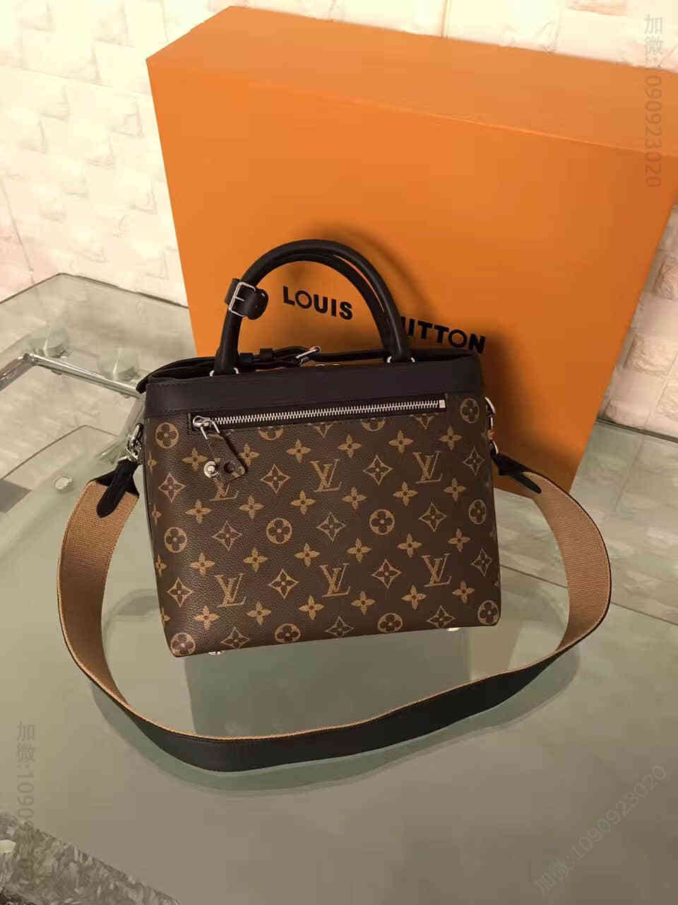 LV M52008 路易威登 City Cruiser小号手袋 Monogram帆布小牛皮旅行箱
