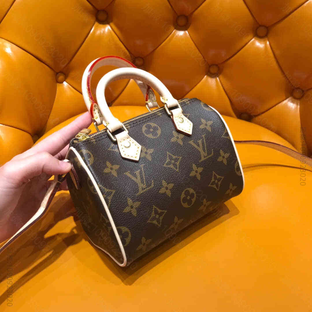 LV M61252 NANO SPEEDY 手袋 老花迷你枕头包