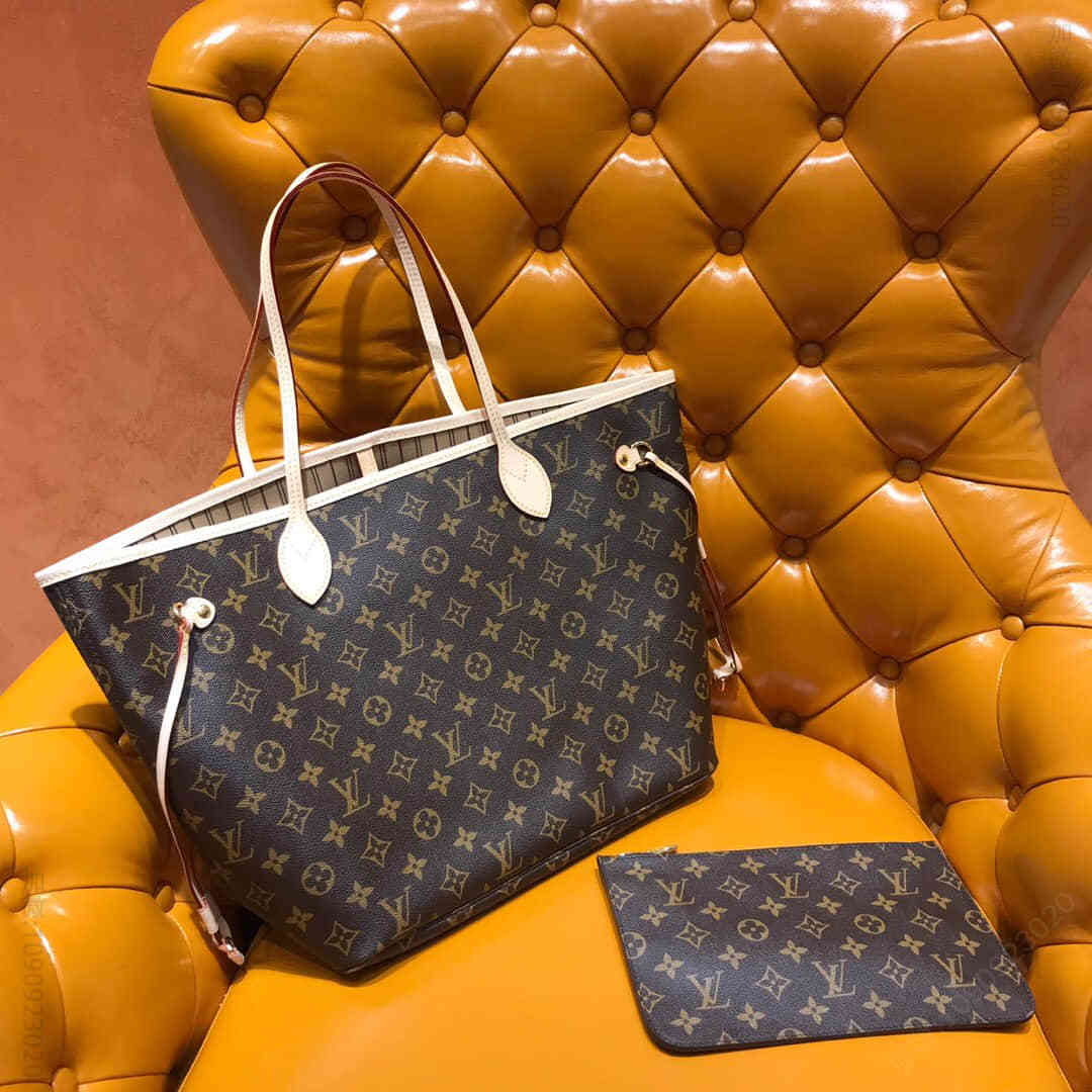 LV N40995 NEVERFULL中号手袋 老花购物袋