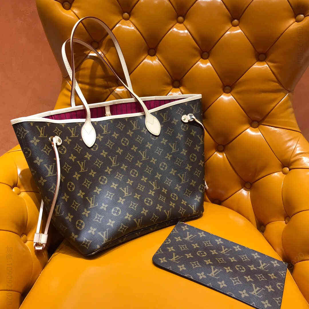 LV M41178 NEVERFULL中号手袋 老花购物袋