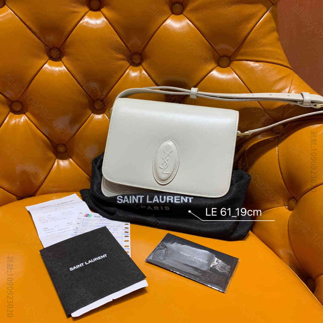 YSL/圣罗兰 2023新款LE 61白色小号马鞍包 568569