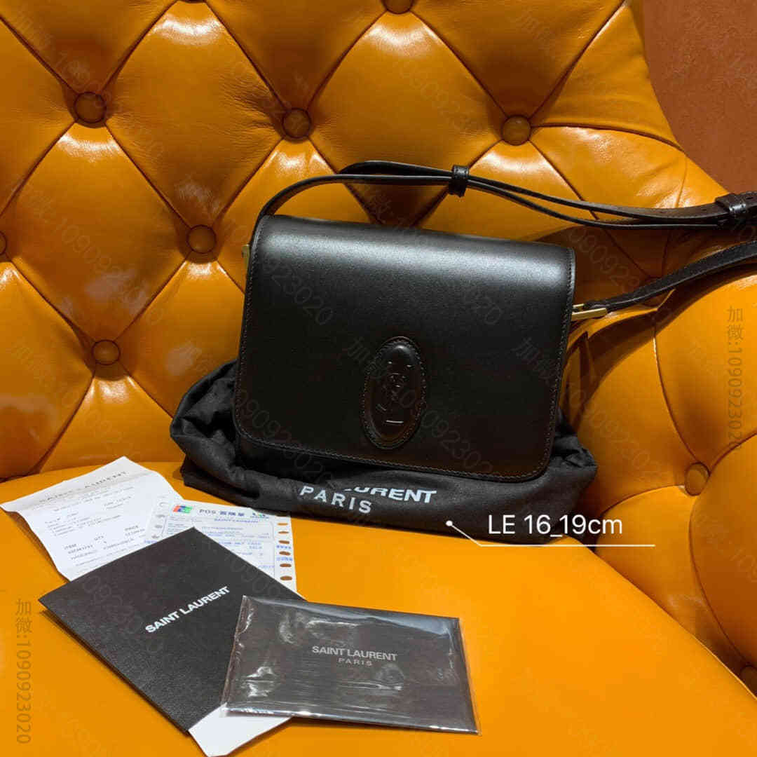YSL/圣罗兰 2023新款LE 61黑色小号马鞍包 568569
