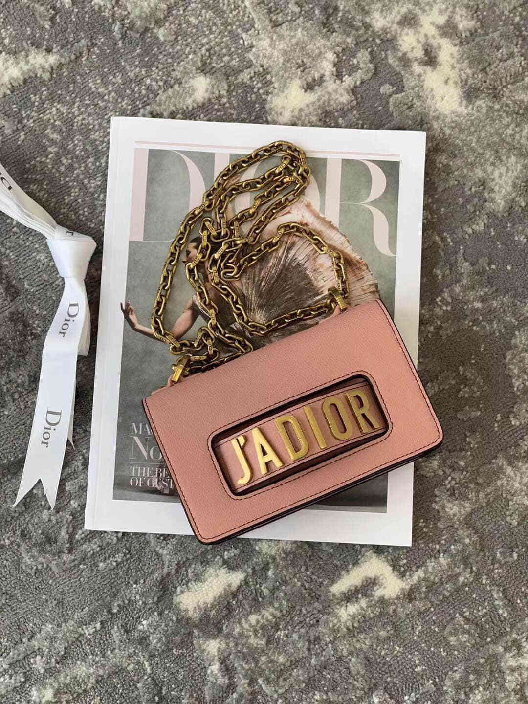 Dior/迪奥 JADIOR 迷你掌纹链条包