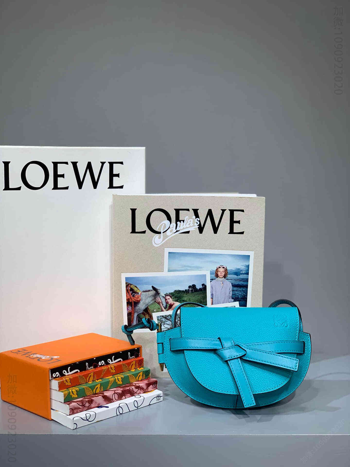 Loewe/罗意威 什蓝 Mini Gate 迷你马鞍包