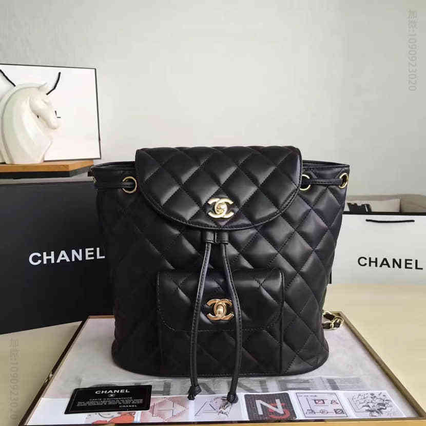 2016最新款式杨幂同款CHANEL女士休闲双肩包