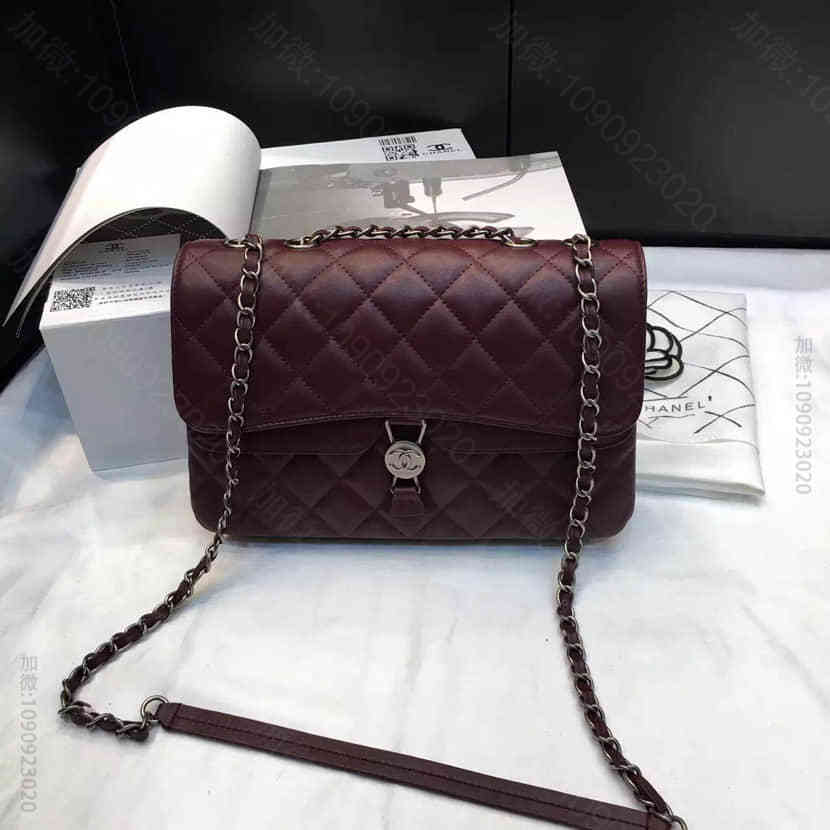 CHANEL官网同款2016年早春新品胎牛皮三层小包肩背斜挎包