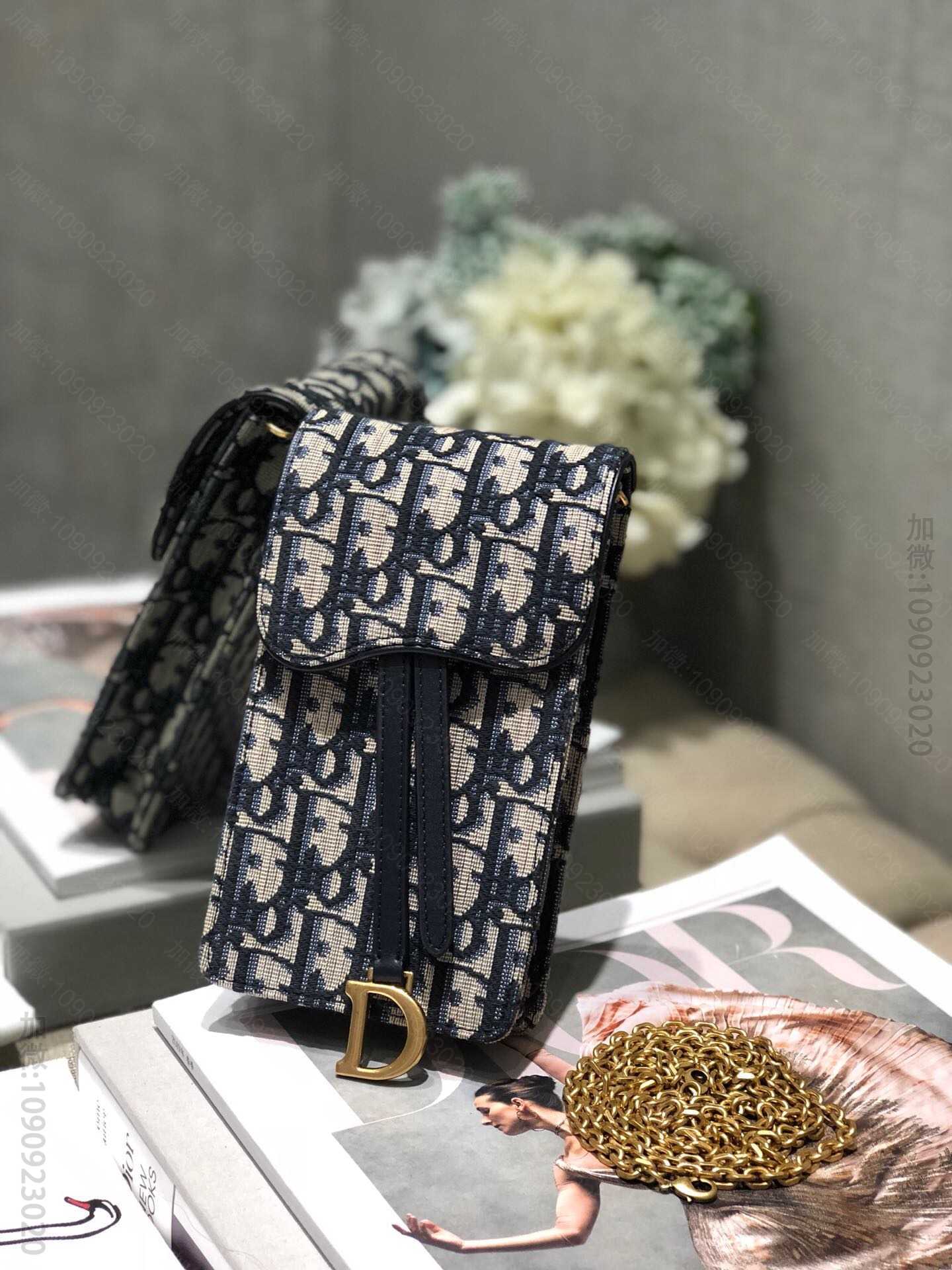 Dior/迪奥 Saddle pouch chnvas马鞍系列Oblique...