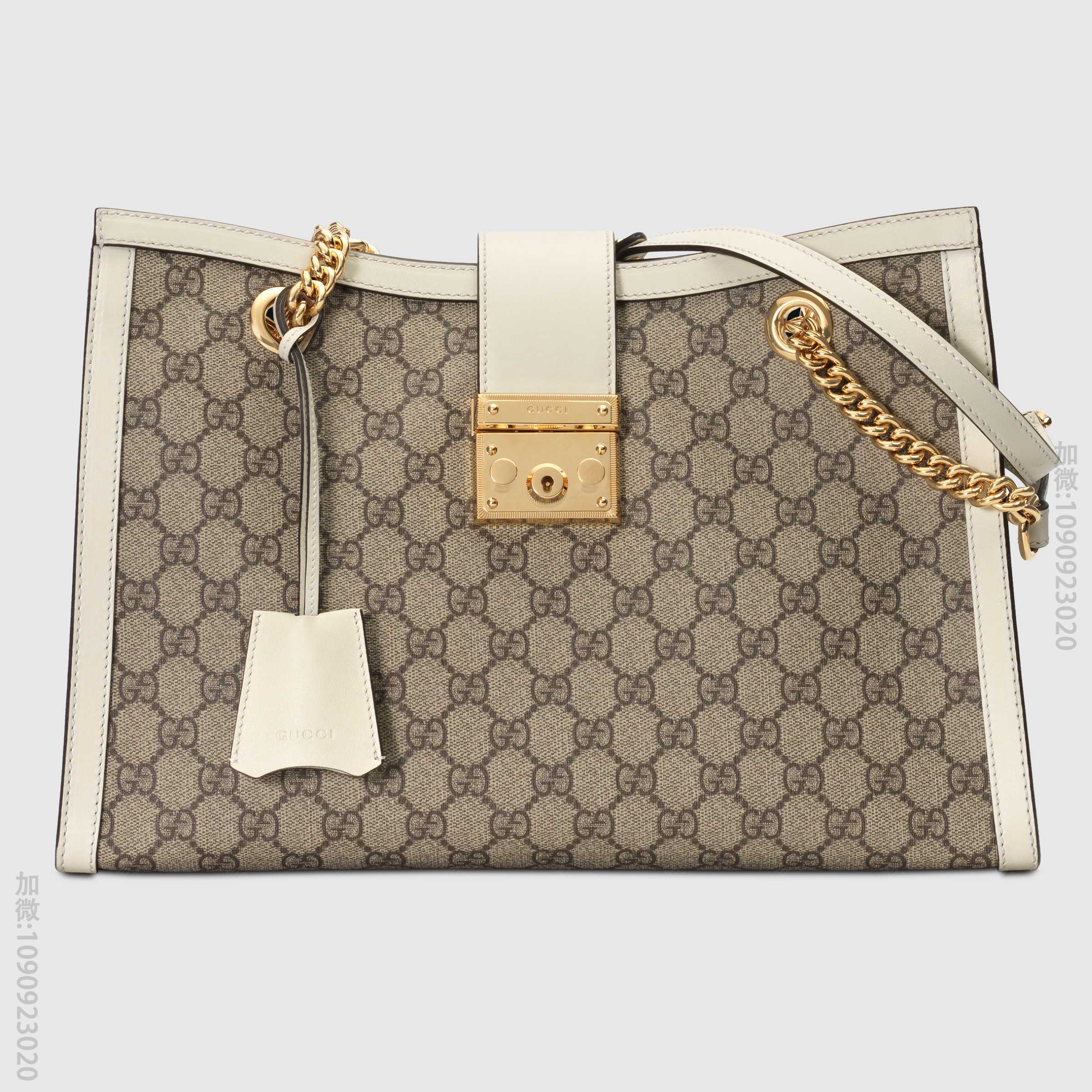 Padlock系列GG中号肩背包 479197 KHNKG 9761