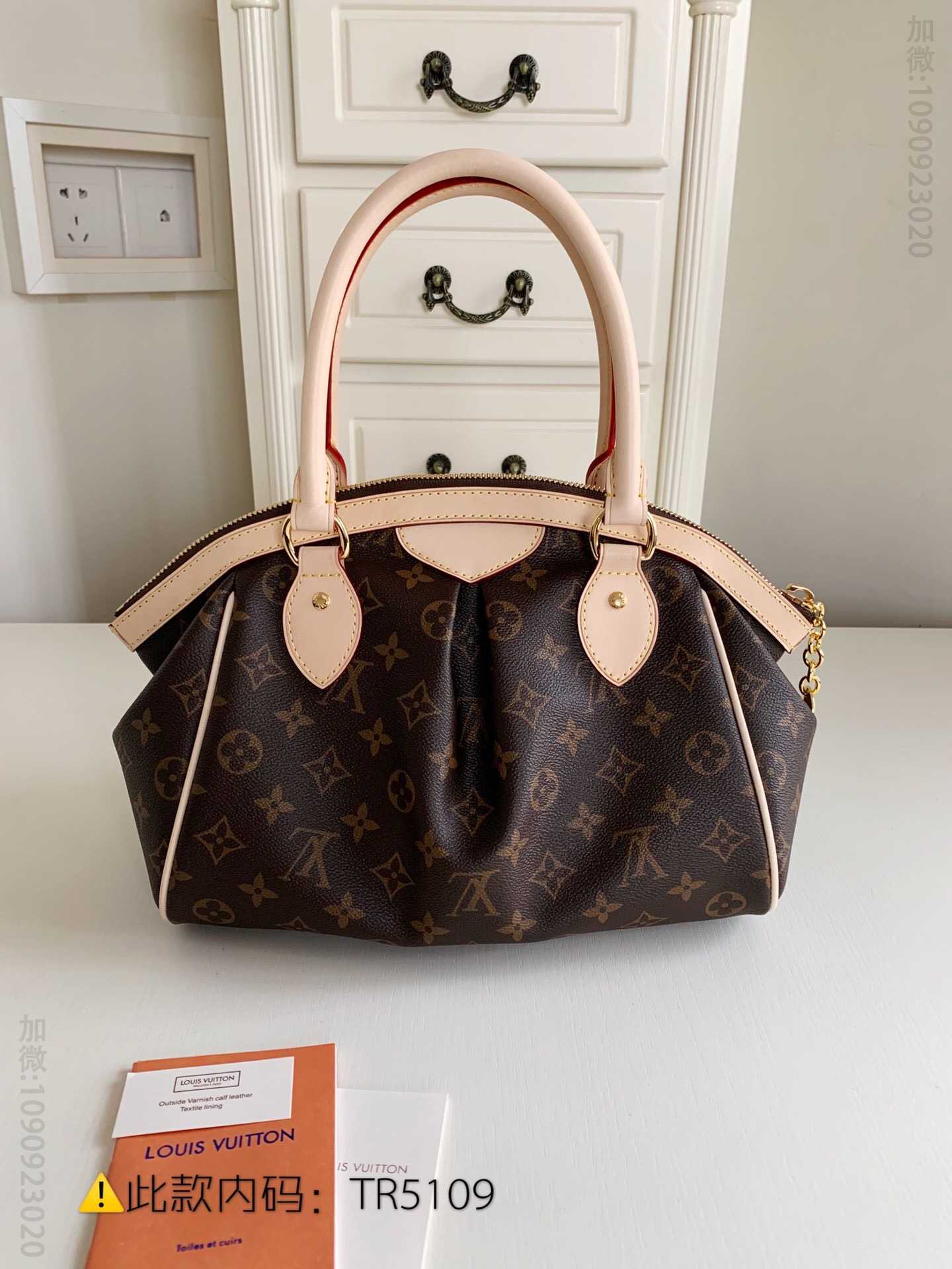 LV 小号饺子包 老花手提单肩女包 M40143