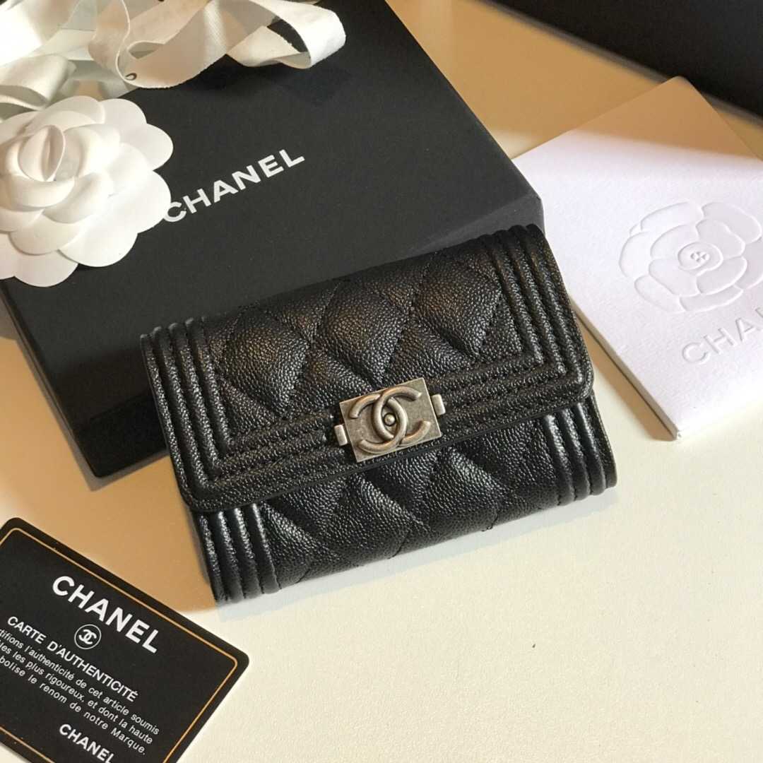 Chanel/香奈儿 新款leboy小卡包 80603