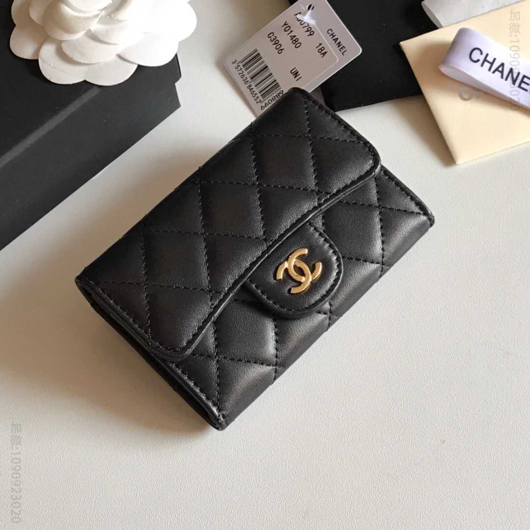 Chanel/香奈儿 经典cf小卡包 80799