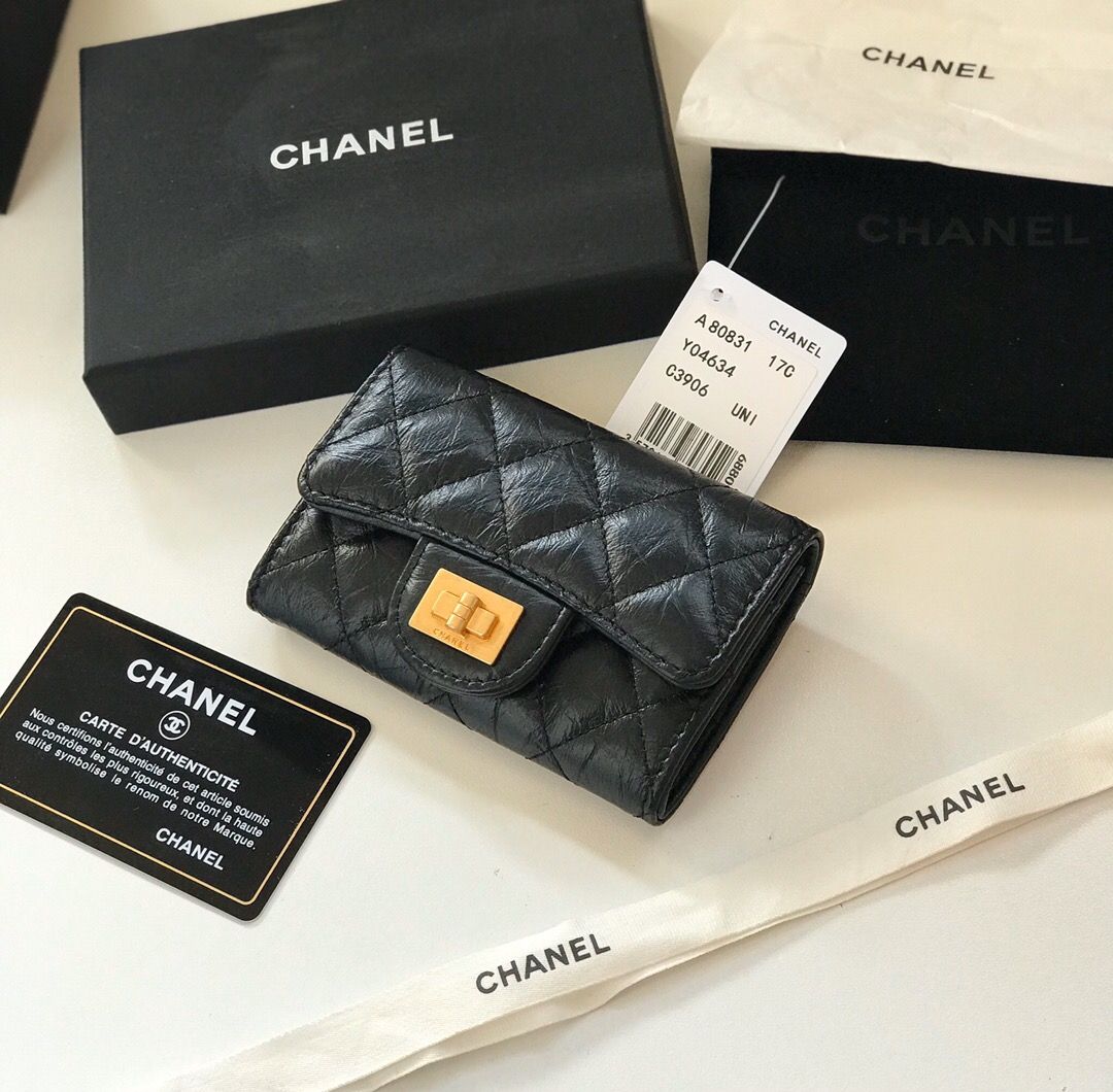 Chanel/香奈儿 流浪包系列小卡包 80831