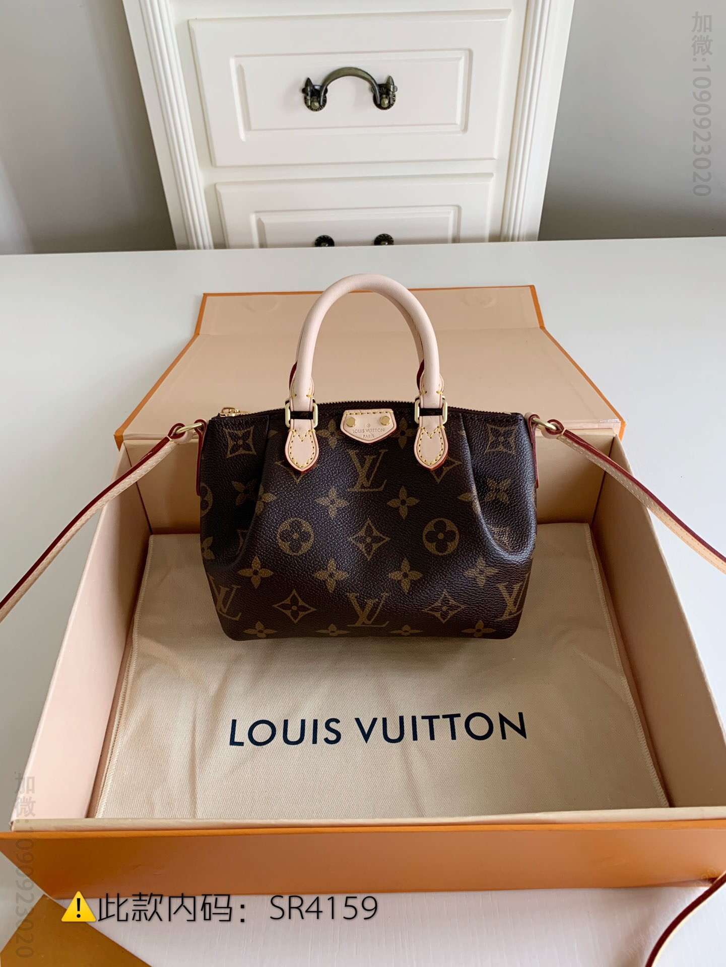 LV Nano Turenne迷你饺子包单肩斜挎包 M61253