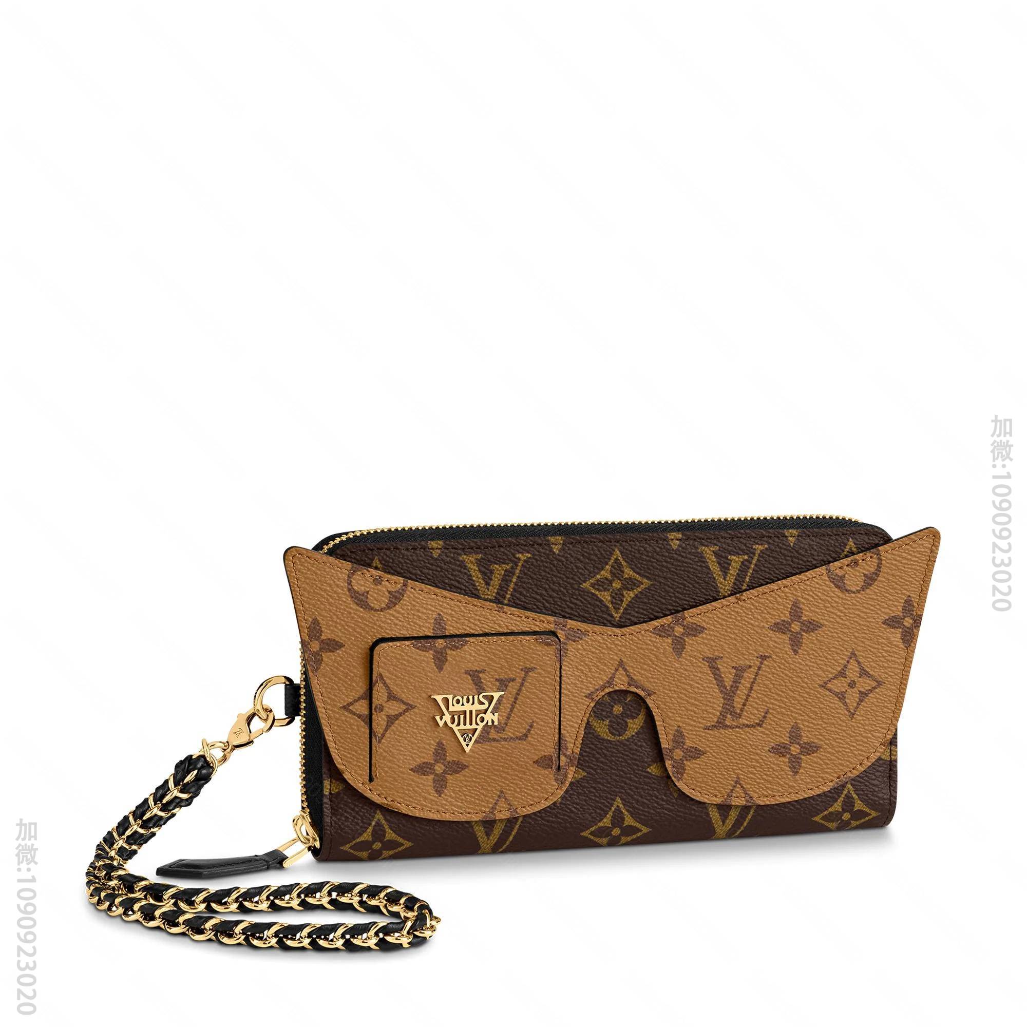LV M68796 Zippy Shades 链条拉链钱夹