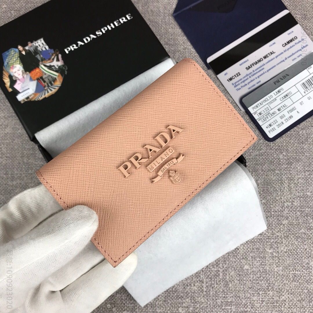 PRADA/普拉达 新款女士超级小卡包 1MC122