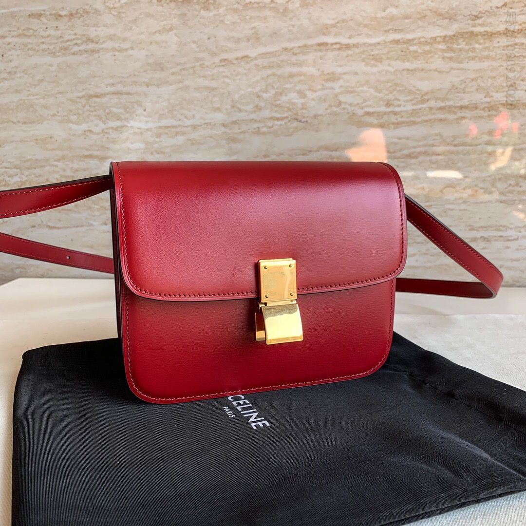 Celine/赛琳 TEEN CLASSIC 小牛皮手袋 192523