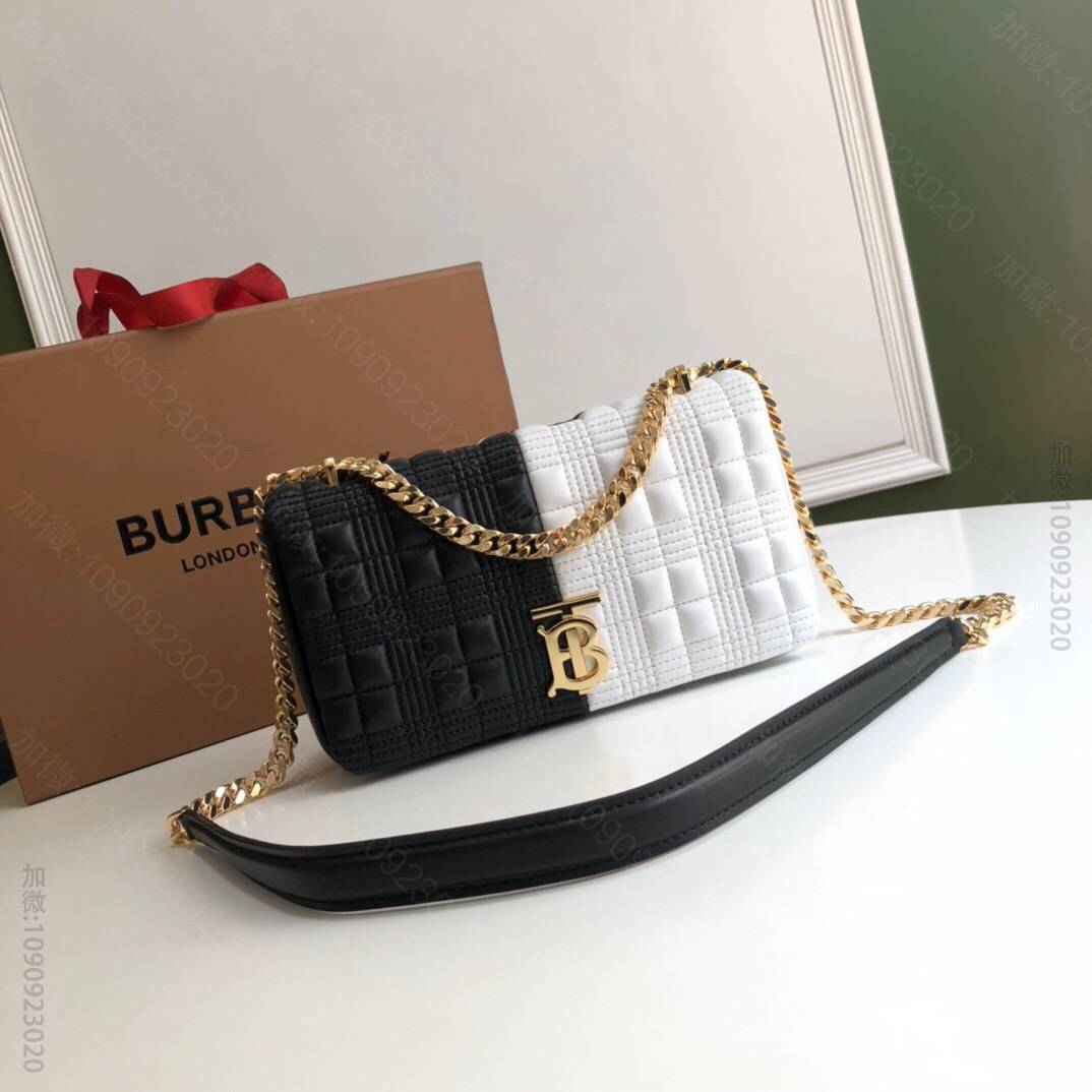 Burberry巴宝莉鞣制羔羊皮材质Lola - 萝拉包80212091