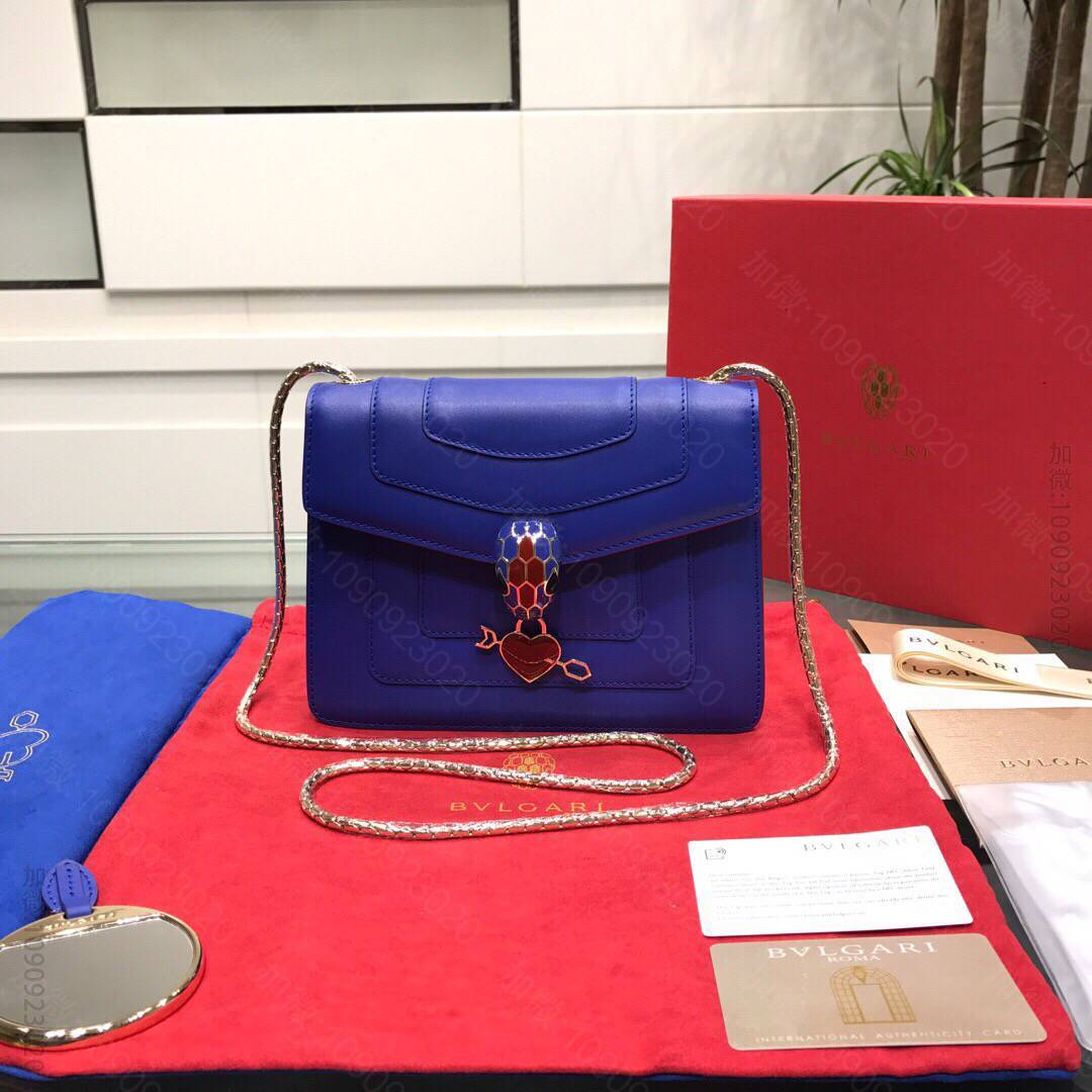 BVLGARI宝格丽2023情人节Serpenti Forever系列光滑小...