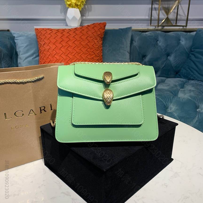 Alexander Wang X BVLGARI 合作限量款双层翻盖斜挎包2...